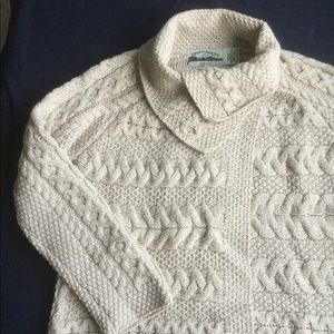Irish wool sweater